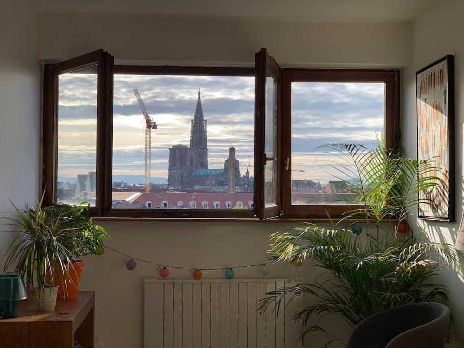 Apartament Panorama Cathedrale - Appt Lumineux Avec Parking Prive Strasburg Zewnętrze zdjęcie